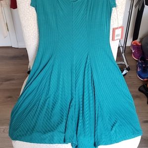 Turquoise Mini Dress